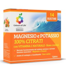 COLOURS Life Magnesio Potassio Vitamina C 14 Bustine