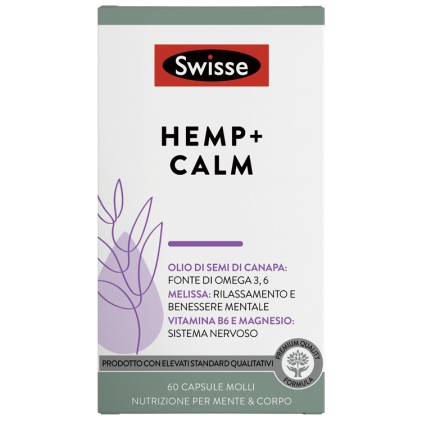 SWISSE HEMP+Calm 60 Cps