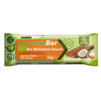 ORGANIC BAR COCONUT-MACAD 30G