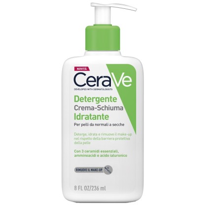 CeraVe Crema Schiuma Detergente Idratante 236ml