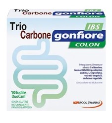 TRIOCARBONE Gonfiore IBS 10 Bustine