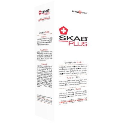 SKAB Plus Emulsione Fluida Trattamento/Prevenzione Scabbia 150ml