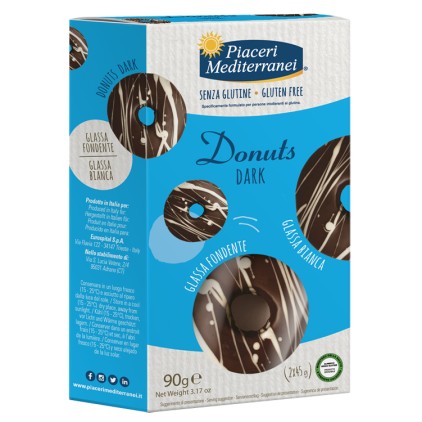 PIACERI MED.Donuts Dark 2x45g