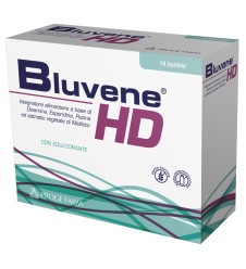 BLUVENE HD 14 Bustine 63g - Funzionalità del microcircolo, drenaggio dei liquidi
