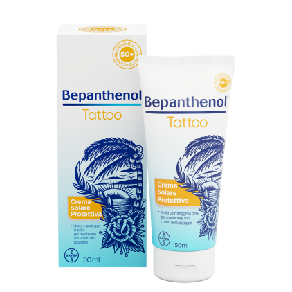 BEPANTHENOL Tattoo Crema Solare 50ml