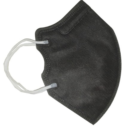 2A MASCHERINA FFP2 NR NERO 1PZ