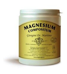 MAGNESIUM Compositum Polvere 500g Integratore per favorire la normale funzione muscolare, il metabolismo energetico e le funzioni psicologiche