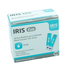 IRIS EVO Strisce Glucosio 50pz