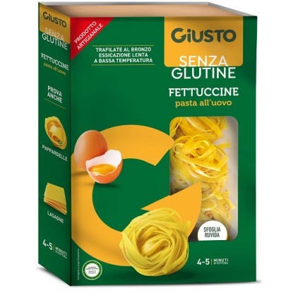 GIUSTO Senza Glutine Fettuccine all'Uovo 250g