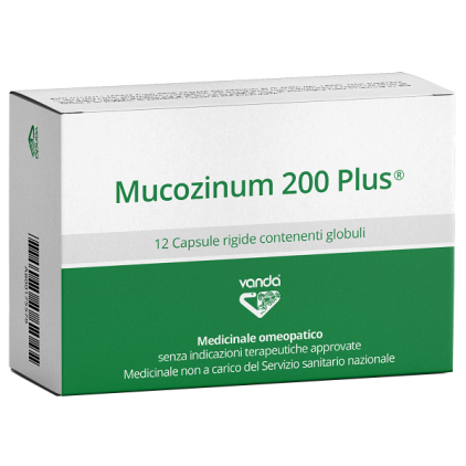 MUCOZINUM 200 PLUS 12CPS VANDA