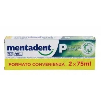 MENTADENT P BITUBO 2x75ml OFS