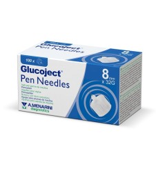 GLUCOJECT Pen Needles 32g 8mm