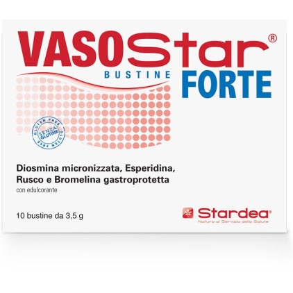VASOSTAR Forte 10 Bustine 3,5g - Funzionalità del microcircolo e circolazione venosa