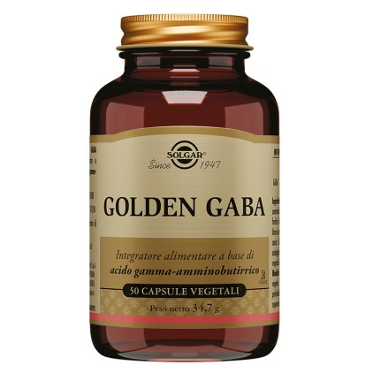 GOLDEN GABA 50 Cps Veg.SOLGAR