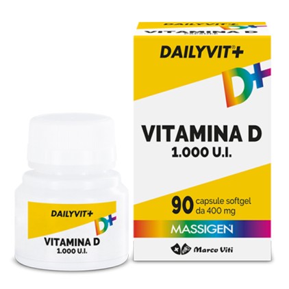 MASSIGEN DailyVit+D 1000 90Cps