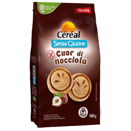 CEREAL Cuor Nocciola 160g