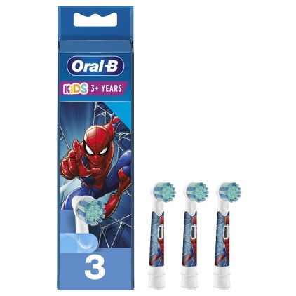 ORALB REFILL X3 SPIDERMAN