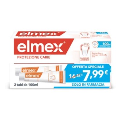 ELMEX DENTIFRICIO ANTICARIE BITUBO 2X100ML