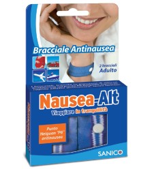 NAUSEA ALT BRACCIALE ANTI NAUSEA ADULTI 2 Pezzi