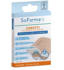 SoFarma+ CEROTTO CICATRAZZANTE 7,5X5 6 Pezzi