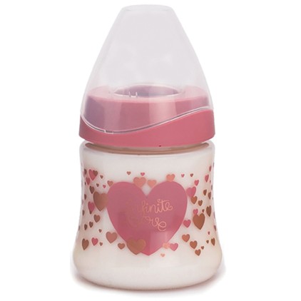 INFINITE LOVE BIBERON 150ML ANATOMICO ROSA