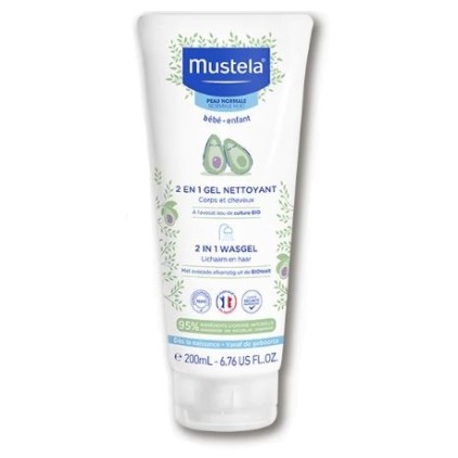 MUSTELA 2in1 Gel Deterg.200ml