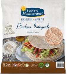 PIACERI MED.Piadina Int.180g