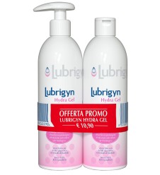 LUBRIGYN HYDRA GEL DUO Gel Detergente Intimo Bipack 400ml+400ml