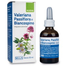 VALERIANA PASSIFLORA GOCCE 30ML Integratore per favorire rilassamento e sonno