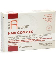 MACA REPAIR Hair Complex 30 Compresse Integratore alimentare per il benessere di capelli, pelle e unghie