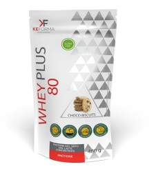 WHEY PLUS 80 CHOCO BISCUIT480G