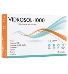 VIDROSOL 1000 30CPR