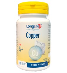 LONGLIFE COPPER 2mg 100 Cpr