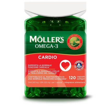 MOLLER'S Omega3 Cardio 120 Cps