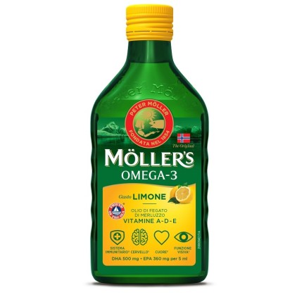 MOLLER'S OMEGA 3 OLIO LIMONE 250 MOLLER'S OMEGA 3 OLIO LIMONE 250