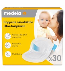 MEDELA Coppette Assorbil.30pz