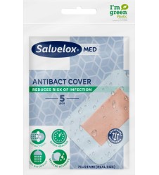 SALVELOX MED ANTIBACTCOVER 5P