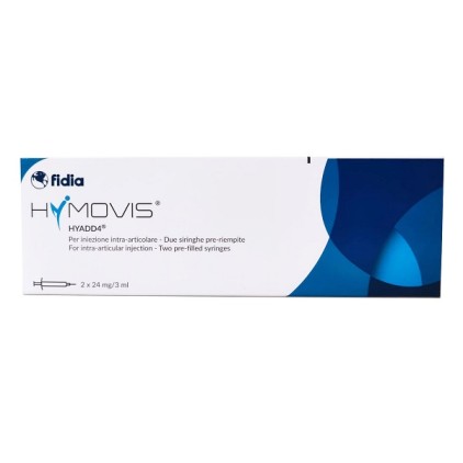 HYMOVIS HYADD4 SIRINGA INTRA ARTICOLARE PRE RIEMPITA 24MG/3ML 2 PEZZI