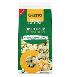 GIUSTO S/G Biscopop White 80g