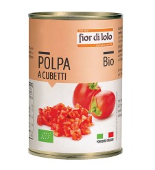 POLPA POMODORO CUBETTI BIO400G