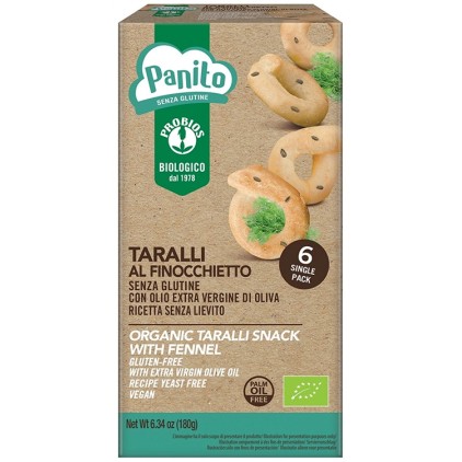 PANITO Taralli Finocch.180g