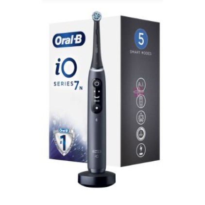 ORAL-B IO 7 PW Black Spazz+2R.