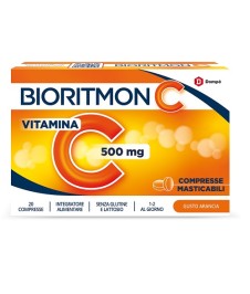 Bioritmon C 500 20 compresse - Integratore di Vitamina C per le Difese Immunitarie
