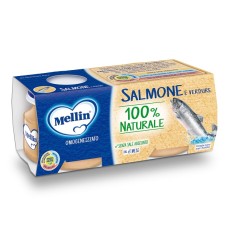 OMO MELLIN Salmone/Verd.4x80g