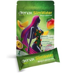 Drenax Forte Slim Water Mango e Passion Fruit 24 stick - Integratore Drenante Depurativo