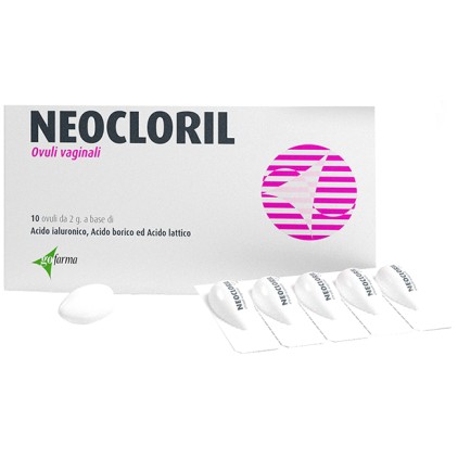 NEOCLORIL 10 Ovuli 2g NEOCLORIL 10 Ovuli 2g