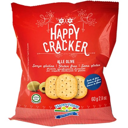 HAPPY FARM Crackers Olive 60g