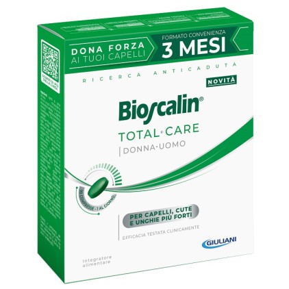 BIOSCALIN TOTAL CARE 90 COMPRESSE - Integratore per il benessere dei capelli