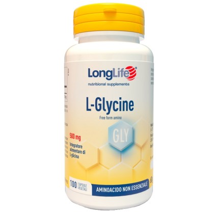 LONGLIFE L-GLYCINE 500mg100Cps