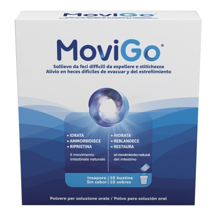 MOVIGO 10 BUSTINE - Integratore per il trattamento della stitichezza